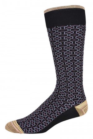 Robert Graham Calix Socks Nere | 279YVCJOU
