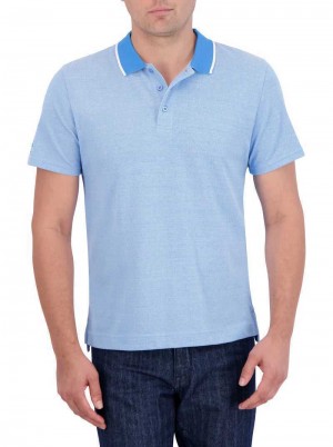 Robert Graham Calmere Polo Blu | 532UFDIOB