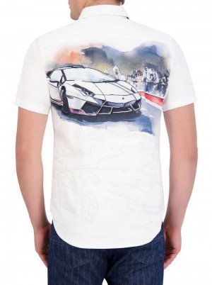 Robert Graham Cruz Control Short Sleeve Button Down Shirt Classic | 849WRKXJE
