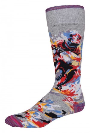Robert Graham Knightsbridge Sock Grigie | 397SIHOGU