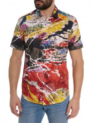 Robert Graham Laredo Short Sleeve Button Down Shirt Multi | 546WJNQFC