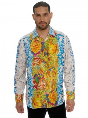 Robert Graham Limited Edition The B Hudson Long Sleeve Button Down Shirt Multi | 186VASHPM