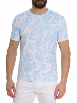 Robert Graham Naxos T-shirt Bianche | 604PJLONY