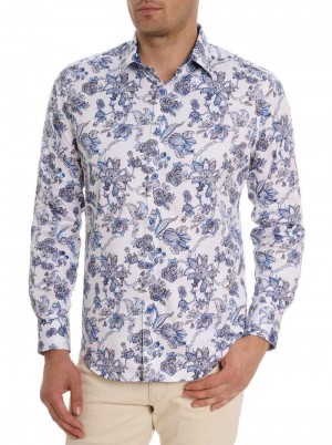 Robert Graham Sea Bloom Long Sleeve Button Down Shirt Classic | 987MYFACL