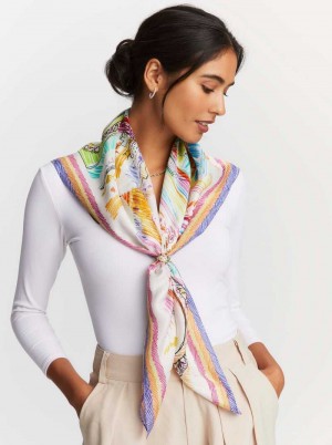 Robert Graham Wanderlust Ride Silk Scarf Multi | 104HCNVIK